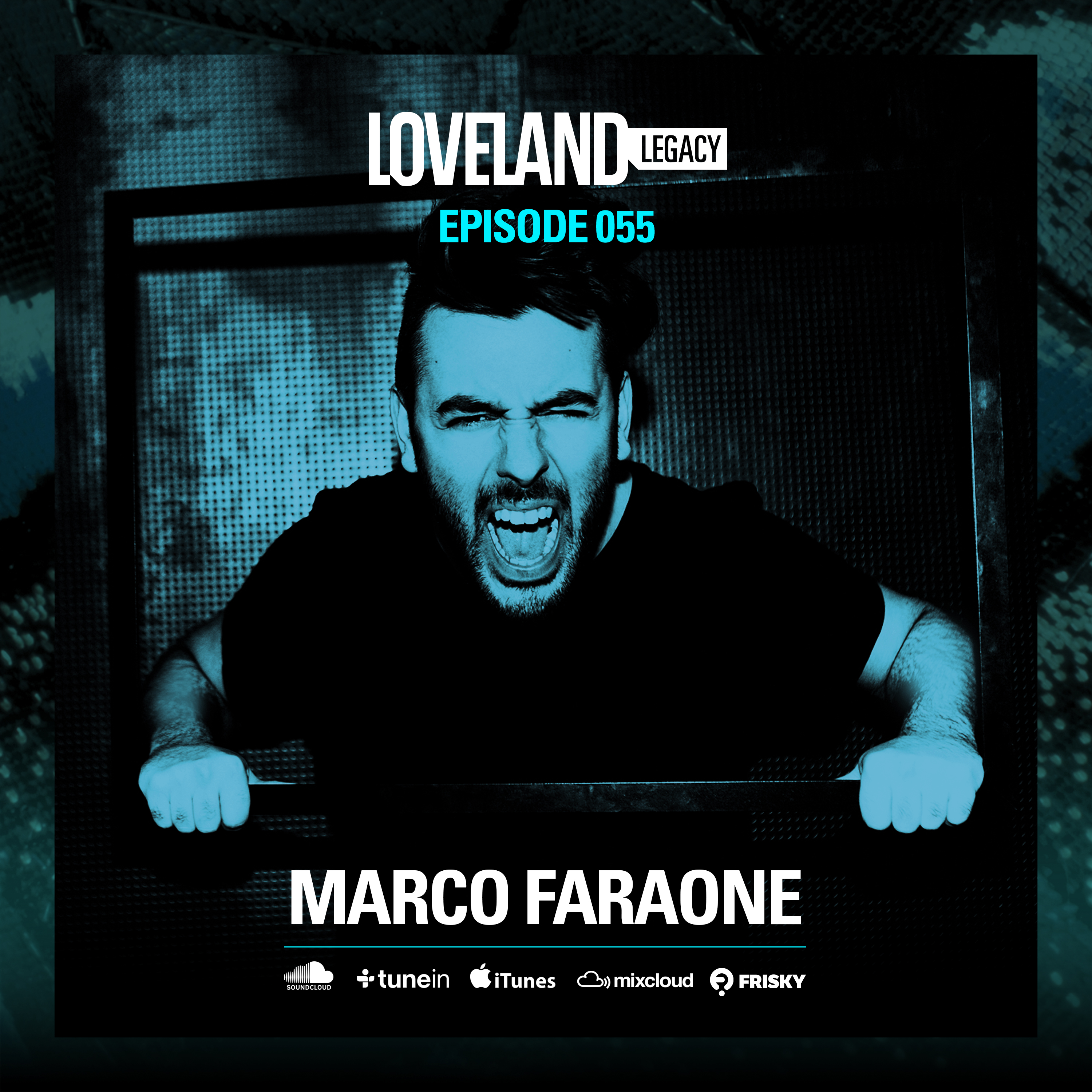 Marco Faraone first steps as a DJ/producer were a residency and release at Alex Neri’s Tenax. Yet, Marco’s ‘big break’ came with a release on Moon Harbour in 2010. Marco Faraone’s production skills are stressed by releases on quality imprints like Drumcode, Desolat, Sci+Tec, Get Physical and Truesoul. Enjoy this great set of the Italian maestro at Drumcode at Loveland Barcelona 2016 in episode 55 of Loveland Legacy!